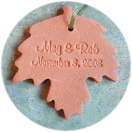 personalized fall wedding favor