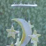 moon and star wind chime