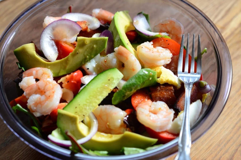 shrimp and avocado salad